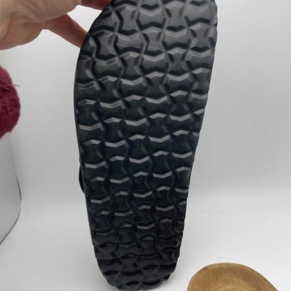 CUSHIONAIRE Women's Hana Cork Footbed Clog BLACK 6.5 - Picture 7 of 7